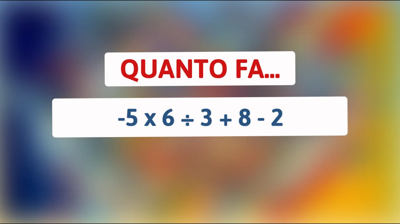 \"Svelato il rompicapo che sta mettendo in difficoltà l'intero web: solo le menti più brillanti riescono a risolverlo!\""