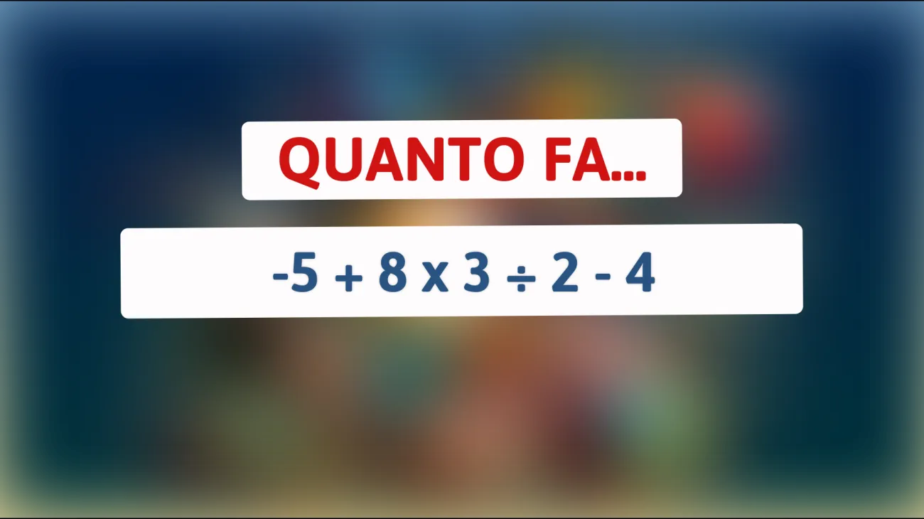 La sfida matematica che solo i veri geni possono risolvere: sei abbastanza intelligente da scoprire la soluzione?"